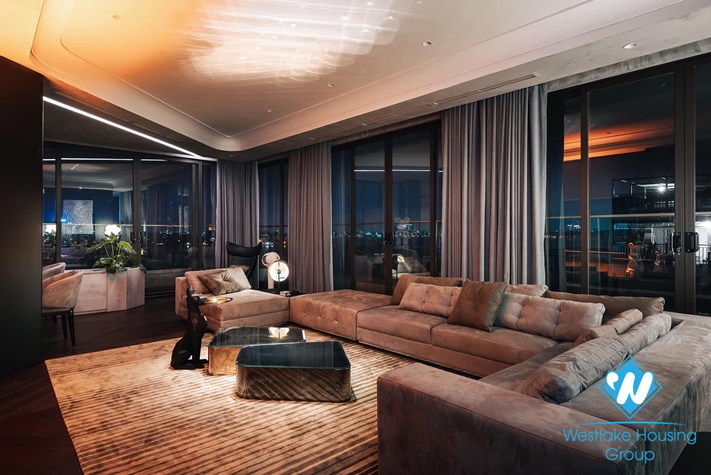 Penhouse apartment for rent in Vong Thi, Tay Ho